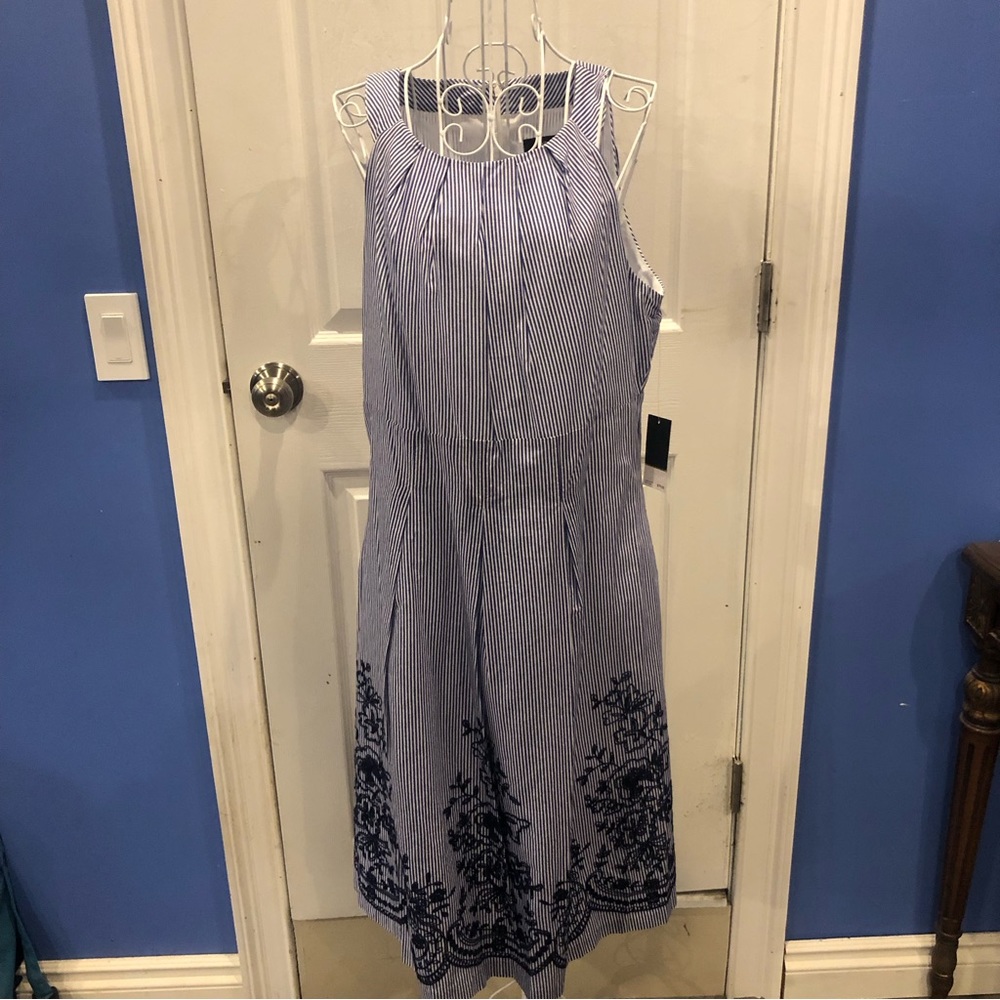 Nine West Striped Sundress - Picture 3 of 10